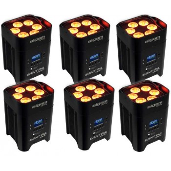 Pack de 6 projecteurs LED...
