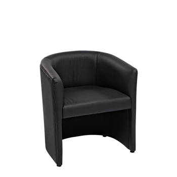 Fauteuil club Sim noir