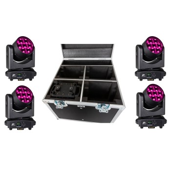 Pack de 4 lyres Wash JB Systems INTRUDER