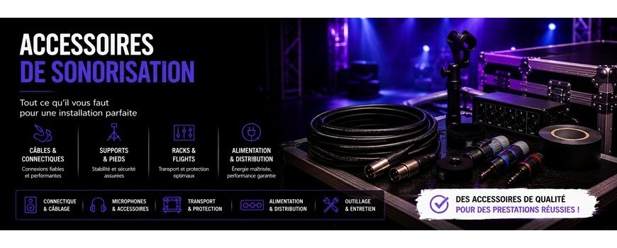 Location accessoires pour enceintes bumper et embase