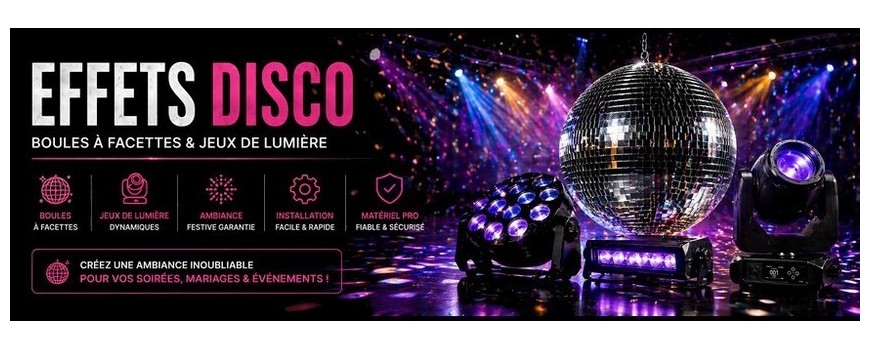 Location effets disco – Paris | Symbiose