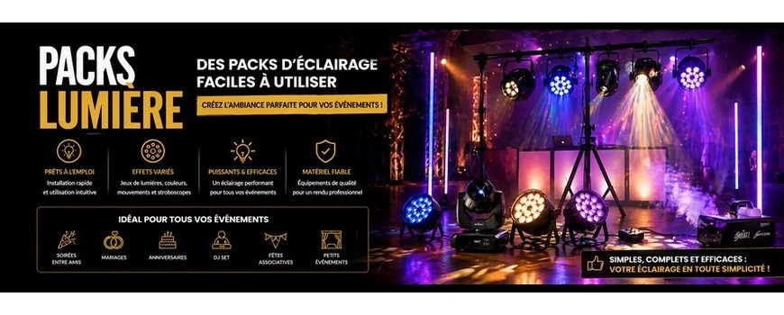 Pack éclairage événement – Paris | Symbiose