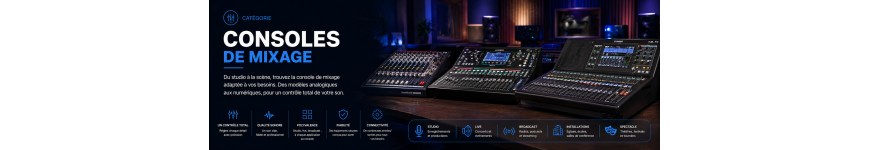 Location console de mixage – Paris | Symbiose