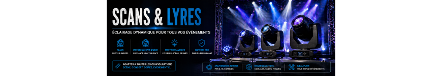 Location scans et lyres