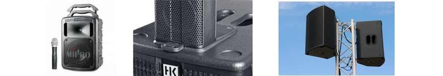 Location sonorisation commerciale 100V et sono portable