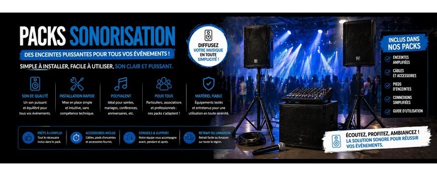 Pack sonorisation événement – Paris | Symbiosebiose