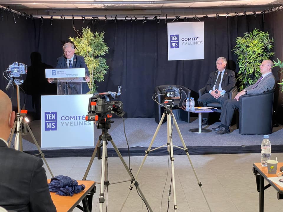 Assemblée générale du 12 décembre 2020 avec intervenants et matériel audiovisuel, organisée par Symbiose Organisation.
