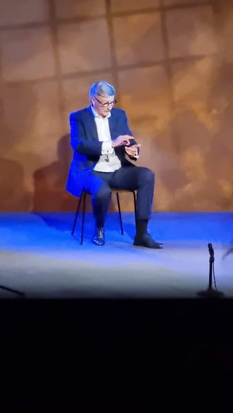 Olivier Lejeune en Sacha Guitry, interprète captivant dans « 60 jours de prison », Chevreuse, 12 mai 2023.