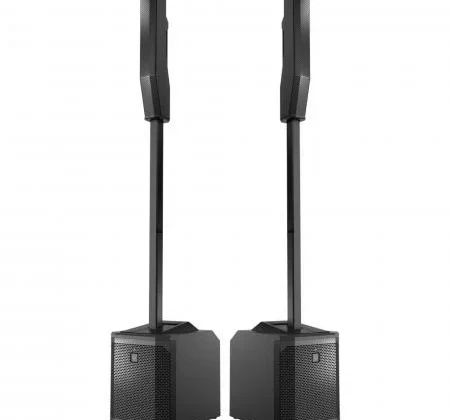 Système colonne Evolve 50 Electrovoice, Bluetooth, 2 entrées, 1 sortie mix, idéal pour sonorisation d'événements.